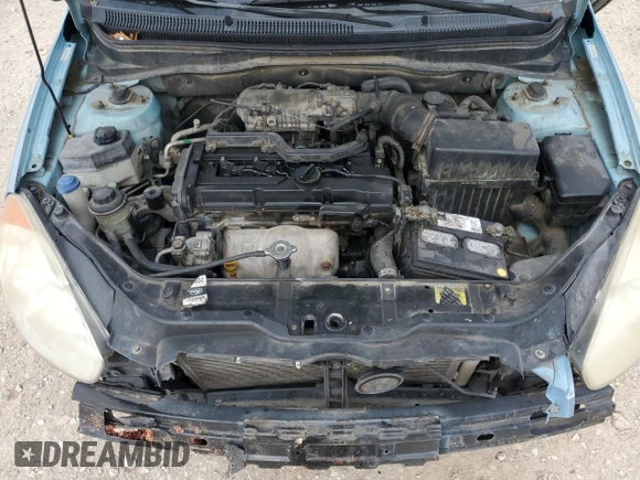 2010 Hyundai Accent GLS with VIN KMHCN4AC9AU422918, listed as a Copart auction lot 51792265 with 0 mi miles and Salvage Title. Bid and sale history available at carsss.com. Image 11.