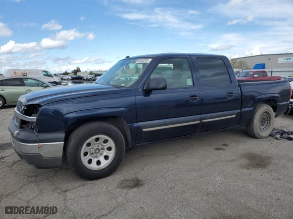 2005 Chevrolet Silverado 1500 LS with VIN 2GCEC13T051300397, listed as a Copart auction lot 48182355 with 0 mi miles and Salvage Title. Bid and sale history available at carsss.com. Image 1.