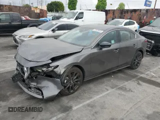 2025 Mazda 3 S Select Sport with VIN JM1BPABM5S1767690, listed as a Copart auction lot 52829045 with 1,093 mi miles and Salvage Title. Bid and sale history available at carsss.com. Image 1.