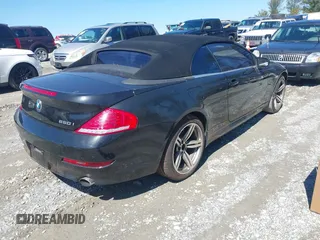 2008 BMW 6 Series 650i with VIN WBAEB53558CX63336, listed as a IAAI auction lot 41780773 with 169,556 mi miles. Bid and sale history available at carsss.com. Image 4.
