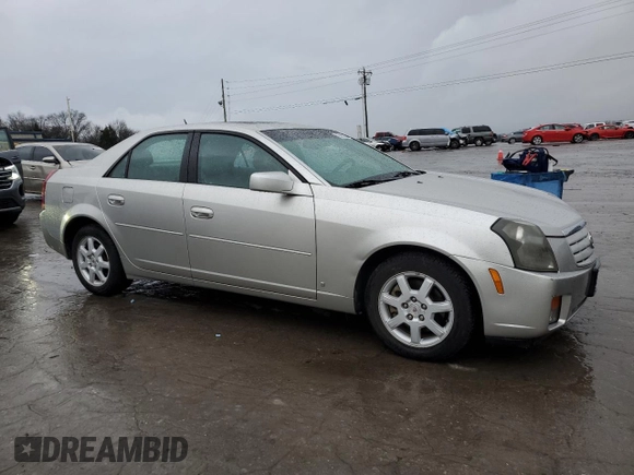 2007 Cadillac CTS with VIN 1G6DM57T170181075, listed as a Copart auction lot 85212084 with 64,492 mi miles and Salvage Title. Bid and sale history available at carsss.com. Image 4.