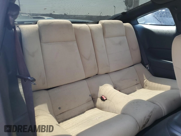 2005 Ford Mustang Deluxe with VIN 1ZVFT80N155244601, listed as a Copart auction lot 59180005 with 151,683 mi miles and Salvage title. Bid and sale history available at DreamBid. Image 10.