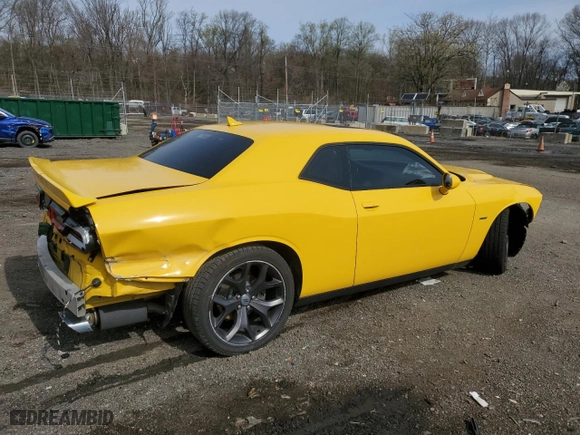 2017 Dodge Challenger R/T Plus with VIN 2C3CDZBT8HH638103, listed as a Copart auction lot 51601085 with 118,166 mi miles and Salvage Title. Bid and sale history available at carsss.com. Image 3.