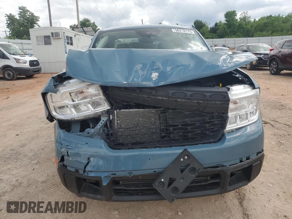 2023 Ford Maverick XL with VIN 3FTTW8F9XPRA99145, listed as a Copart auction lot 56218175 with 15,697 mi miles and Salvage title. Bid and sale history available at DreamBid. Image 5.