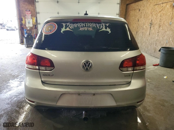 2012 Volkswagen Golf TDI w/Sunroof & Nav with VIN WVWNM7AJXCW295880, listed as a Copart auction lot 50873815 with 182,421 mi miles and Salvage Title. Bid and sale history available at carsss.com. Image 6.