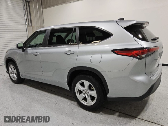 2023 Toyota Highlander L z VIN 5TDKDRAH7PS502727, wystawiony jako Copart lot #59237145 z przebiegiem 41 216 mil mil oraz Czysty tytuł • Clean title. Historia ofert i sprzedaży dostępna na DreamBid. Obrazek 2.