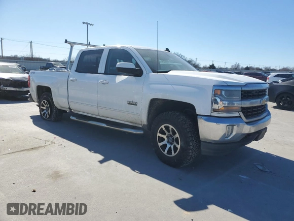 2016 Chevrolet Silverado 1500 LT with VIN 1GCUKREC0GF127521, listed as a Copart auction lot 42563825 with Not Provided miles and Salvage Title. Bid and sale history available at DreamBid. Image 4.