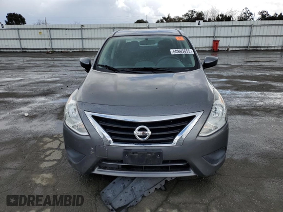 2019 Nissan Versa SV with VIN 3N1CN7AP2KL830670, listed as a Copart auction lot 50995655 with Not provided miles and Salvage title. Bid and sale history available at DreamBid. Image 5.