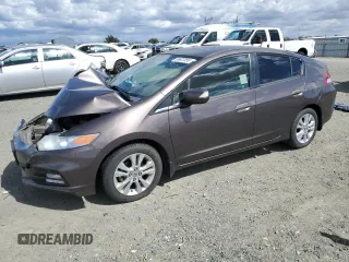 2012 Honda Insight EX with VIN JHMZE2H73CS002970, listed as a Copart auction lot 56607055 with 200,866 mi miles and Salvage title. Bid and sale history available at DreamBid. Image 1.