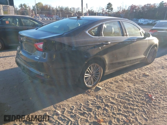 2015 Ford Fusion SE with VIN 3FA6P0HD1FR255395, listed as a IAAI auction lot 40782090 with 132,579 mi miles and . Bid and sale history available at DreamBid. Image 4.