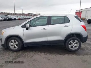 2015 Chevrolet Trax LS with VIN 3GNCJPSBXFL256473, listed as a IAAI auction lot 41130809 with 106,923 mi miles and . Bid and sale history available at DreamBid. Image 14.