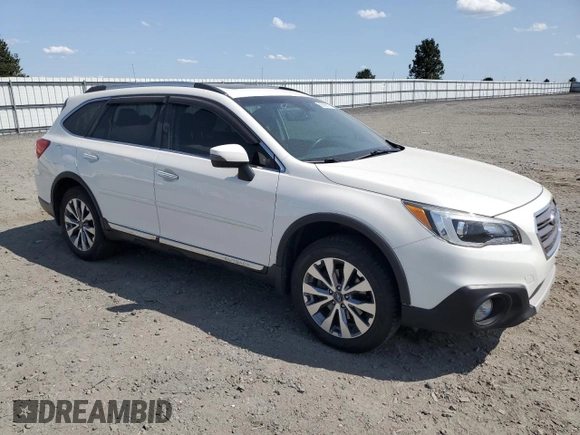 2017 Subaru Outback Touring with VIN 4S4BSATC6H3256454, listed as a Copart auction lot 60566815 with 80,683 mi miles and Salvage title. Bid and sale history available at DreamBid. Image 4.