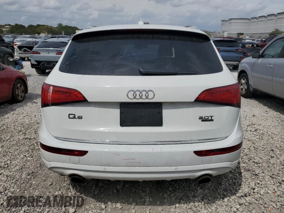 2016 Audi Q5 Premium Plus with VIN WA1L2AFPXGA026282, listed as a Copart auction lot 48286615 with 110,134 mi miles and Salvage Title. Bid and sale history available at carsss.com. Image 6.