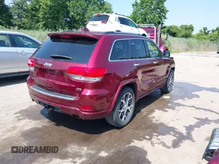 2019 Jeep Grand Cherokee High Altitude with VIN 1C4RJFCG3KC699948, listed as a IAAI auction lot 42681467 with 40,932 mi miles and . Bid and sale history available at DreamBid. Image 4.