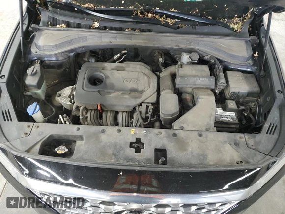 2020 Hyundai Santa Fe SE with VIN 5NMS23AD6LH164721, listed as a Copart auction lot 57480395 with 183,471 mi miles and Salvage title. Bid and sale history available at DreamBid. Image 12.