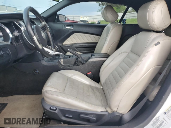 2013 Ford Mustang V6 with VIN 1ZVBP8EM6D5260939, listed as a Copart auction lot 51294575 with 151,831 mi miles and Salvage title. Bid and sale history available at DreamBid. Image 7.