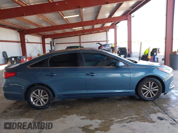 2017 Hyundai Sonata SE with VIN 5NPE24AF5HH488516, listed as a IAAI auction lot 41991400 with 183,514 mi miles. Bid and sale history available at carsss.com. Image 13.
