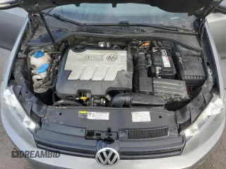 2014 Volkswagen Golf TDI w/Sunroof & Nav z VIN WVWDM7AJXEW005037, wystawiony jako Copart lot #43380895 z przebiegiem Nie podano mil oraz Czysty tytuł • Clean title. Historia ofert i sprzedaży dostępna na DreamBid. Obrazek 11.