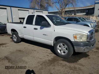 2007 Dodge 1500 ST with VIN 1D7HA18K07J504795, listed as a Copart auction lot 47355155 with 228,868 mi miles and Salvage Title. Bid and sale history available at DreamBid. Image 4.