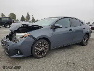 2016 Toyota Corolla L with VIN 2T1BURHE9GC654772, listed as a Copart auction lot 53284105 with 90,042 mi miles and Salvage Title. Bid and sale history available at carsss.com. Image 1.