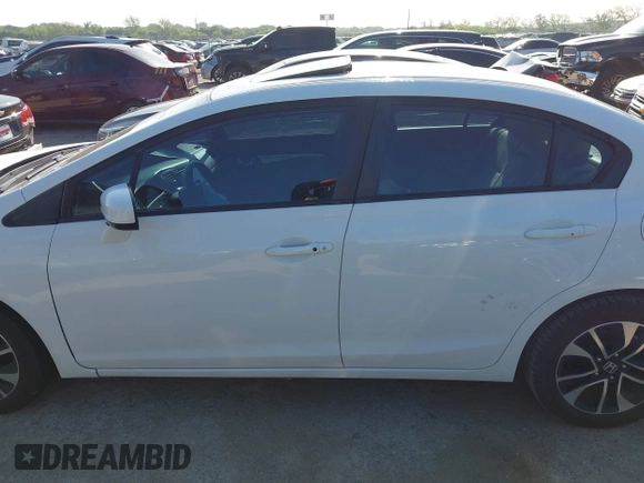 2015 Honda Civic EX with VIN 2HGFB2F8XFH523240, listed as a IAAI auction lot 42040979 with Not Provided miles and . Bid and sale history available at carsss.com. Image 13.