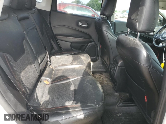 2019 Jeep Compass Trailhawk with VIN 3C4NJDDB5KT795347, listed as a Copart auction lot 57111655 with 78,010 mi miles and Salvage title. Bid and sale history available at DreamBid. Image 11.