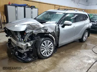 2023 Toyota Highlander L with VIN 5TDKDRBH9PS038631, listed as a Copart auction lot 47265615 with 0 mi miles and Non Repairable. Bid and sale history available at carsss.com. Image 1.