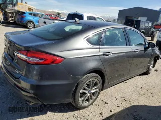 2019 Ford Fusion SEL with VIN 3FA6P0CD7KR264832, listed as a Copart auction lot 50363205 with 113,357 mi miles and Salvage Title. Bid and sale history available at carsss.com. Image 3.