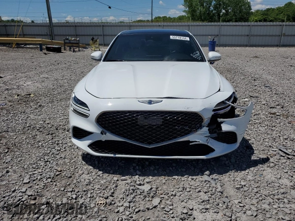 2023 Genesis G70 2.0T z VIN KMTG34TA2PU121330, wystawiony jako Copart lot #55718144 z przebiegiem 19 599 mil mil oraz Szkoda całkowita • Salvage title. Historia ofert i sprzedaży dostępna na DreamBid. Obrazek 5.