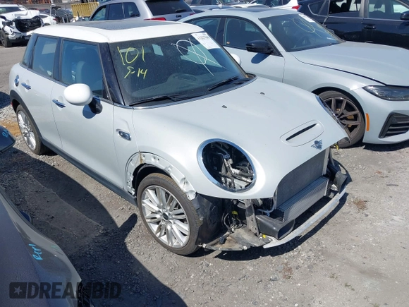 2019 MINI Hardtop 4 Door Cooper S with VIN WMWXU3C54K2H88672, listed as a IAAI auction lot 42227589 with 6,203 mi miles and . Bid and sale history available at DreamBid. Image 1.