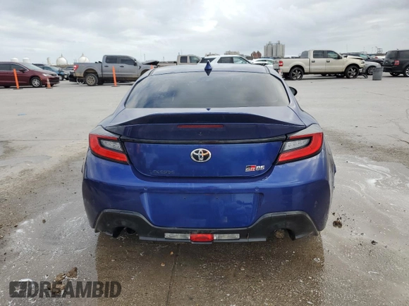 2022 Toyota GR86 Premium with VIN JF1ZNBF16N8752935, listed as a Copart auction lot 84815234 with 33,085 mi miles and Salvage Title. Bid and sale history available at carsss.com. Image 6.
