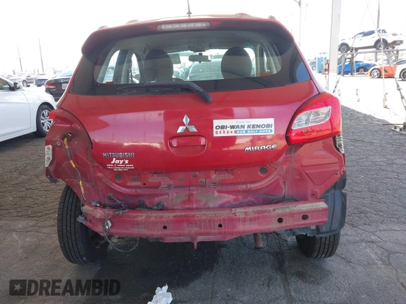 2017 Mitsubishi Mirage ES z VIN ML32A3HJ2HH021629, wystawiony jako IAAI lot #42666655 z przebiegiem 158 157 mil mil oraz . Historia ofert i sprzedaży dostępna na DreamBid. Obrazek 6.