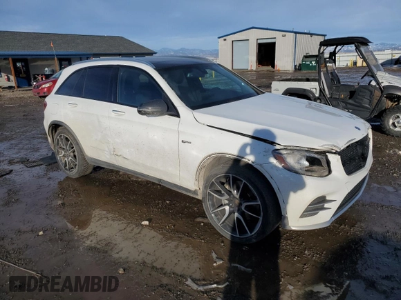 2017 Mercedes-Benz GLC with VIN WDC0G6EB0HF194024, listed as a Copart auction lot 46907055 with 95,382 mi miles and Clean Title. Bid and sale history available at carsss.com. Image 4.