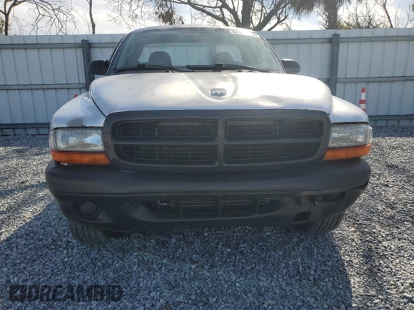 2003 Dodge Dakota with VIN 1D7FL16X23S122093, listed as a Copart auction lot 87394974 with 264,510 mi miles and Salvage Title. Bid and sale history available at carsss.com. Image 5.