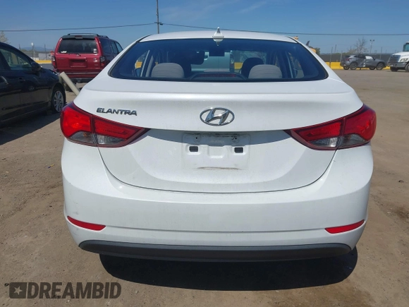 2016 Hyundai Elantra SE with VIN 5NPDH4AE7GH685042, listed as a IAAI auction lot 41975912 with 73,091 mi miles and . Bid and sale history available at DreamBid. Image 16.