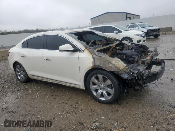 2010 Buick LaCrosse CXL with VIN 1G4GC5EG8AF132829, listed as a Copart auction lot 51843925 with Not provided miles and Non repairable. Bid and sale history available at DreamBid. Image 4.