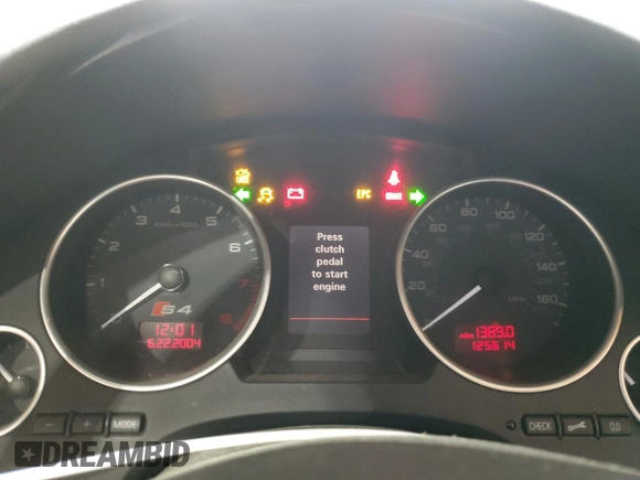 2005 Audi S4 z VIN WUARL48H85K901986, wystawiony jako Copart lot #89376205 z przebiegiem 125 614 mil mil oraz Czysty tytuł • Clean title. Historia ofert i sprzedaży dostępna na DreamBid. Obrazek 9.