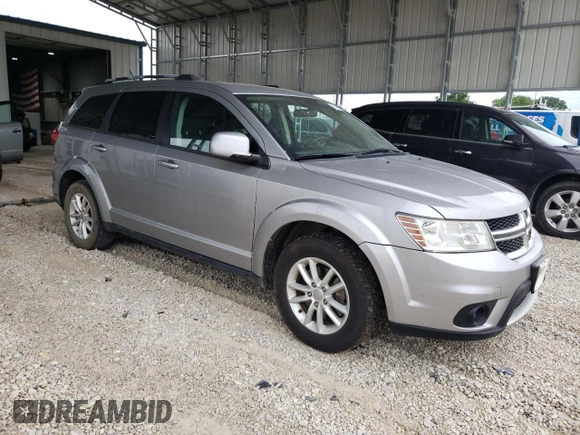 2017 Dodge Journey SXT z VIN 3C4PDDBG4HT578315, wystawiony jako Copart lot #57402405 z przebiegiem 136 404 mil mil oraz Czysty tytuł • Clean title. Historia ofert i sprzedaży dostępna na DreamBid. Obrazek 4.