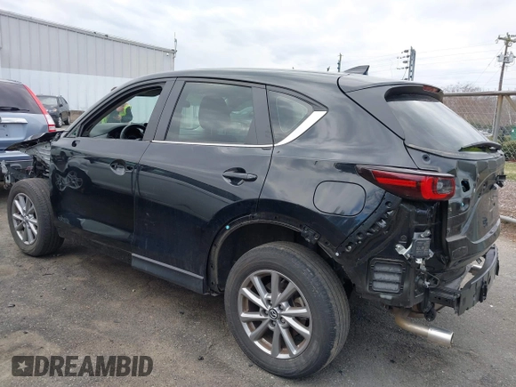 2023 Mazda CX-5 2.5 S with VIN JM3KFBAM4P0262772, listed as a IAAI auction lot 41752886 with 25,815 mi miles. Bid and sale history available at carsss.com. Image 3.