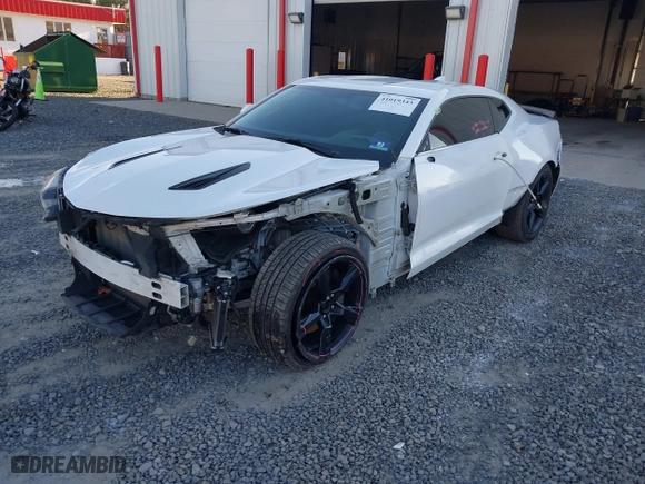 2017 Chevrolet Camaro 1SS with VIN 1G1FE1R72H0189157, listed as a IAAI auction lot 41019343 with 100,691 mi miles. Bid and sale history available at carsss.com. Image 17.