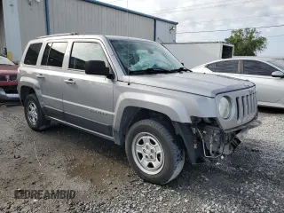 2016 Jeep Patriot Sport with VIN 1C4NJRBB8GD556940, listed as a Copart auction lot 57268185 with 120,297 mi miles and Salvage title. Bid and sale history available at DreamBid. Image 4.