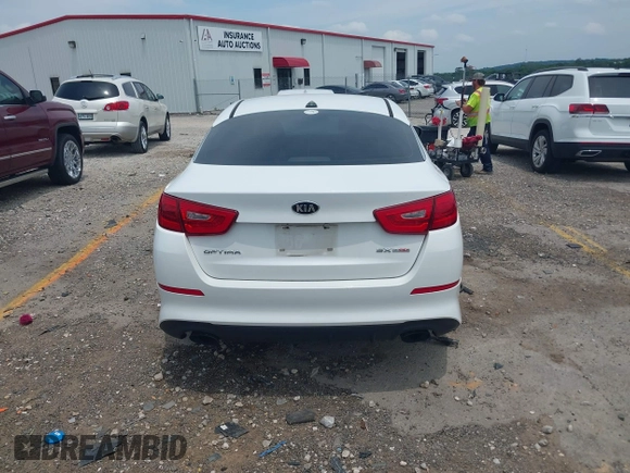 2015 Kia Optima SX Turbo with VIN 5XXGR4A61FG438242, listed as a IAAI auction lot 42344818 with 157,098 mi miles and . Bid and sale history available at DreamBid. Image 16.