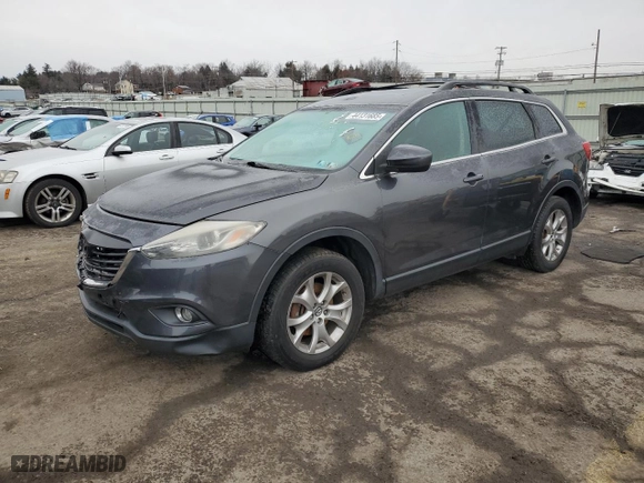 2014 Mazda CX-9 Touring with VIN JM3TB3CV4E0439135, listed as a Copart auction lot 44131685 with 137,200 mi miles and Salvage Title. Bid and sale history available at carsss.com. Image 1.