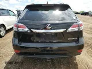 2015 Lexus RX 350 with VIN 2T2BK1BA5FC300853, listed as a Copart auction lot 58793175 with 128,716 mi miles and Salvage title. Bid and sale history available at DreamBid. Image 6.
