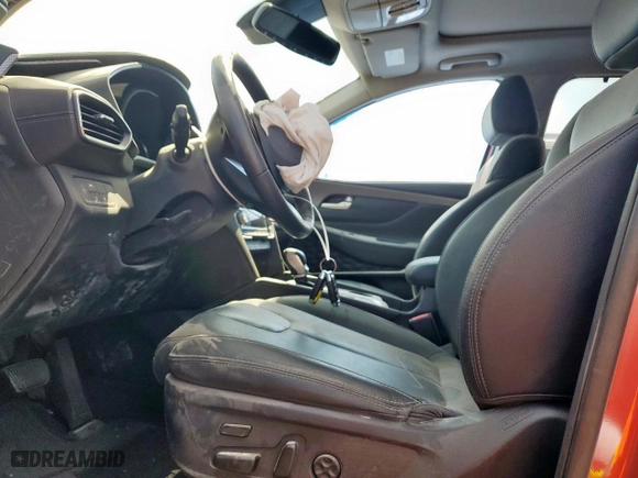 2020 Hyundai Santa Fe Limited with VIN 5NMS53AD7LH293316, listed as a Copart auction lot 49609505 with 7,352 mi miles and Salvage Title. Bid and sale history available at carsss.com. Image 7.