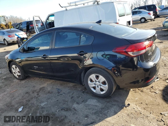 2017 Kia Forte LX with VIN 3KPFK4A77HE034348, listed as a Copart auction lot 48262995 with 140,493 mi miles and Clean Title. Bid and sale history available at carsss.com. Image 2.