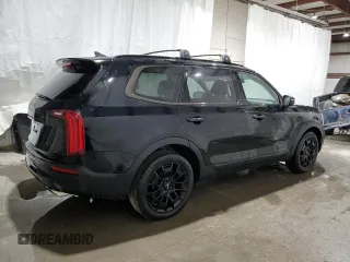 2022 Kia Telluride SX with VIN 5XYP5DHC1NG318538, listed as a Copart auction lot 50621465 with 58,090 mi miles and Salvage Title. Bid and sale history available at carsss.com. Image 3.