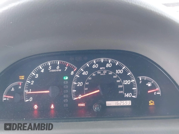 2006 Toyota Camry LE z VIN 4T1BF32K86U635925, wystawiony jako IAAI lot #42267547 z przebiegiem 162 593 mil mil oraz . Historia ofert i sprzedaży dostępna na DreamBid. Obrazek 7.