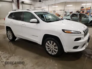 2017 Jeep Cherokee Overland с VIN 1C4PJMJS9HW620583, выставлен на аукционе Copart как лот 48708135 с пробегом 93 984 миль миль и Списание • Salvage title. История ставок и продаж доступна на DreamBid. Изображение 4.