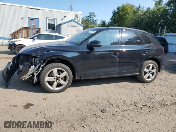 2020 Audi SQ5 Premium Plus with VIN WA1B4AFY4L2056932, listed as a Copart auction lot 71116794 with 55,244 mi miles and Salvage Title. Bid and sale history available at DreamBid. Image 1.